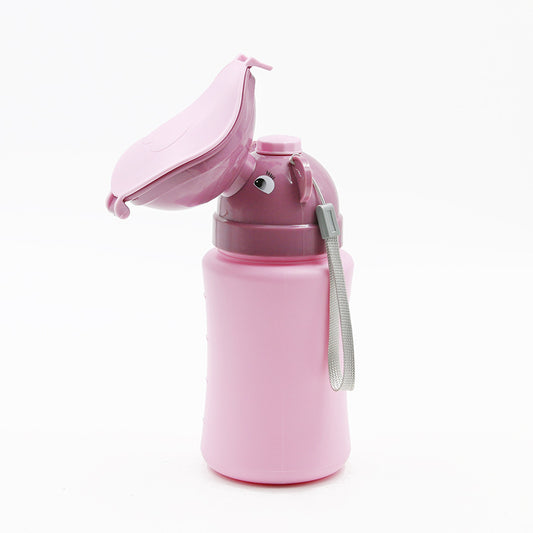 Male And Female sissies Go Out With Urinals