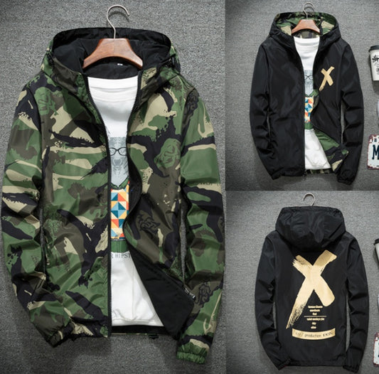 Camouflage jacket male jacket