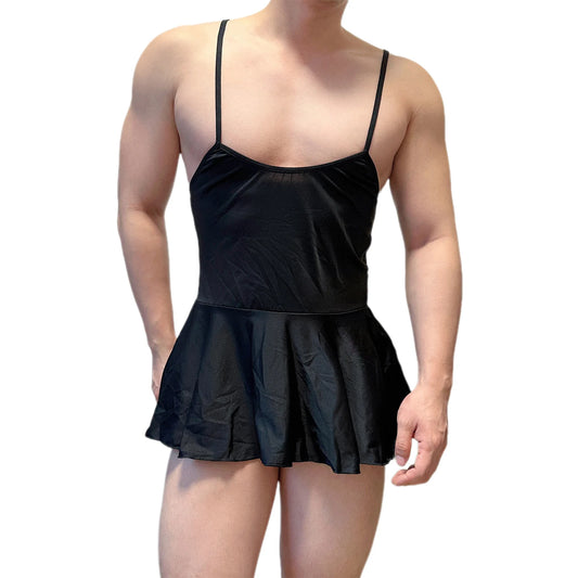 Male Slip Dress Lingerie Crossdresser Backless Mini dress